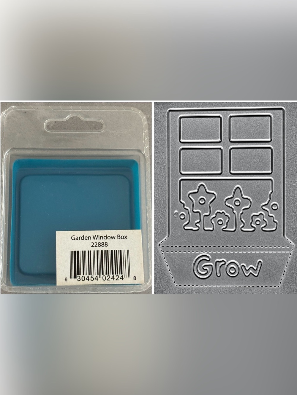 rare Ellison / Sizzix Sizzlit Garden Window Box die cut - NEW in package